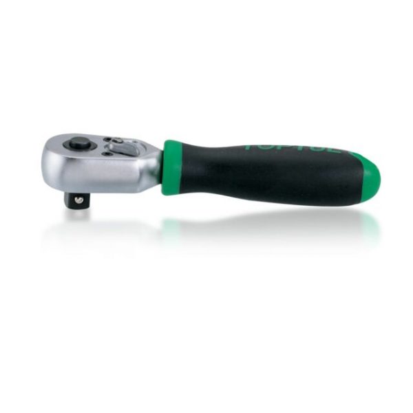Stubby Reversible Ratchet Handle with Quick Release